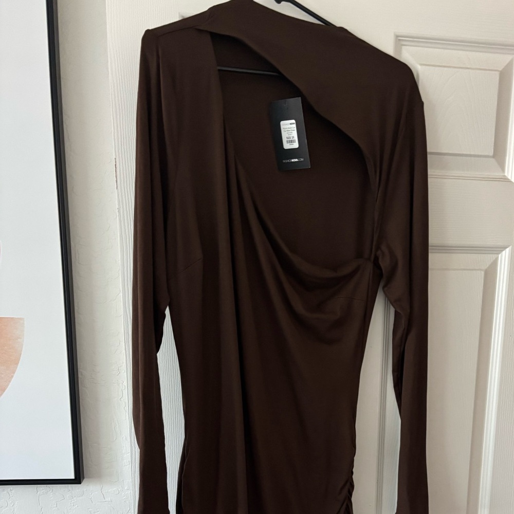 Fashion Nova Put In Work Cut Out Maxi Dress